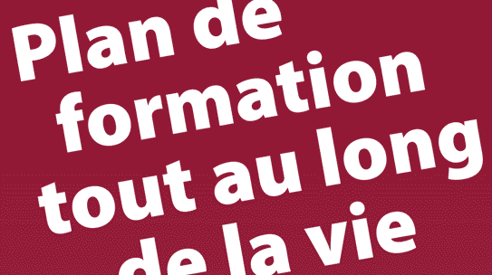 Plan de Formation tout au long de la vie